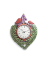 Multicolour Solid Wood Wall Clock